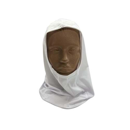 Sporcular İçin Başörtüsü - Cansey - AKSESUAR - Beyaz